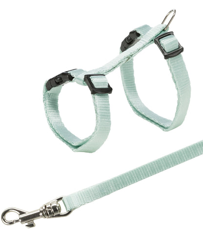Kitten Harness With Leash Pink 19-31cm 1.2m