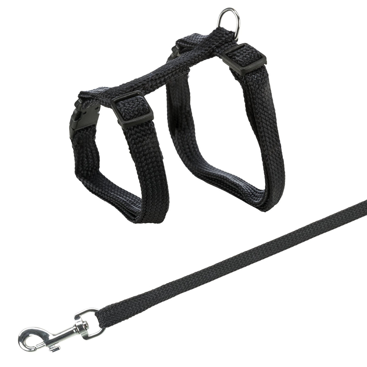 Cat Harness With Leash Nylon Adjustable 22 To 42 Cm Lead Colors