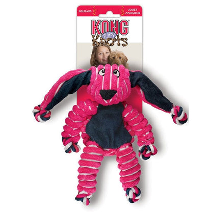 KONG Floppy Knots Bunny Rope Toy With Squeaker