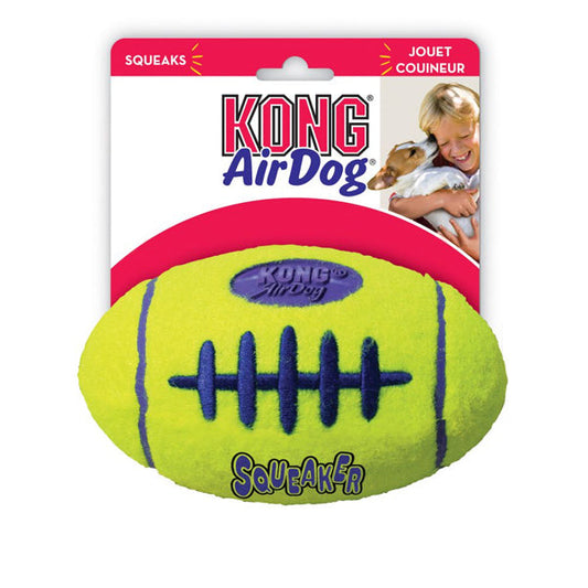 KONG AirDog Squeaker Football Dog Toy